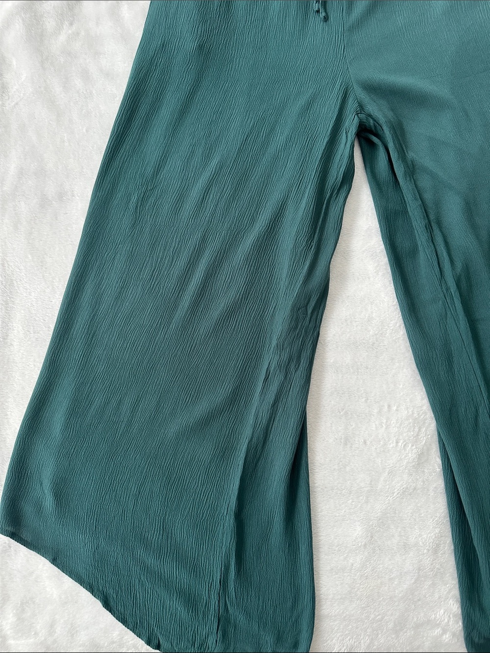 Cupshe Tie Front Cami Wide Leg Jumpsuit Size M NWT - Picture 9 of 14